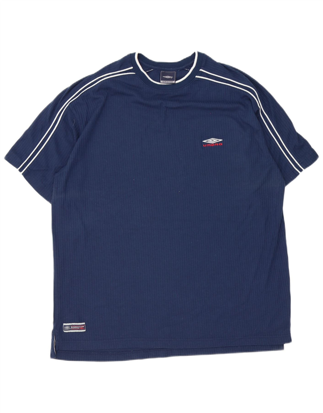 Camiseta masculina Umbro Top XL azul marinho poliéster