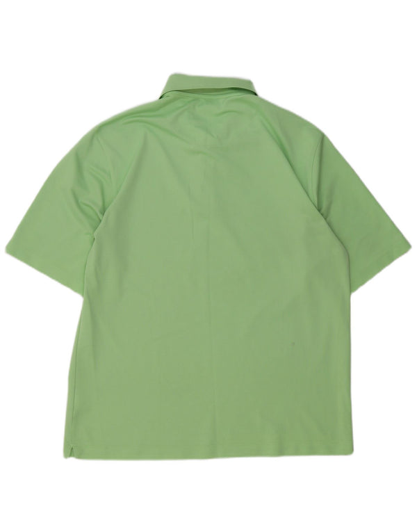 Camisa polo masculina Nike UK 42/44 grande poliéster verde