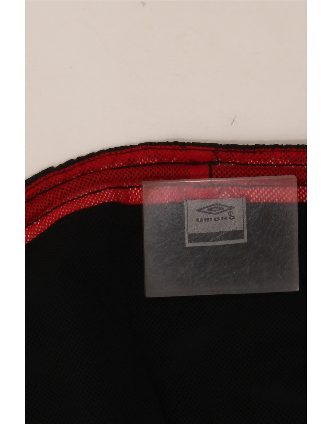 Shorts esportivos gráficos masculinos UMBRO médio bloco colorido preto