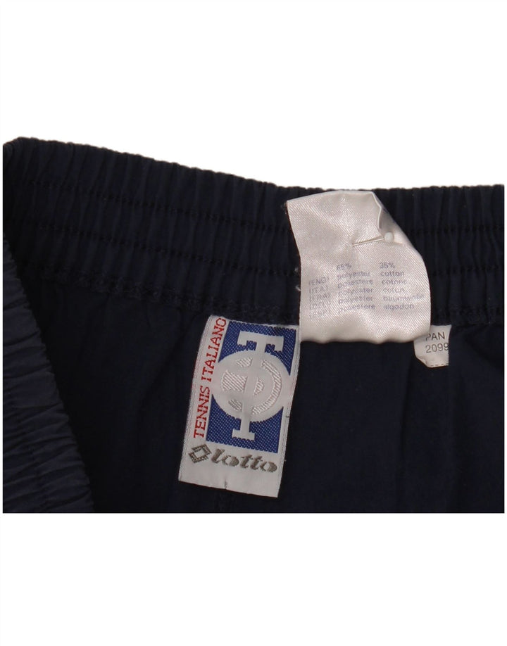 Lotto Mens Chino Shorts UK 38/40 Médio W30 Azul Marinho Poliéster