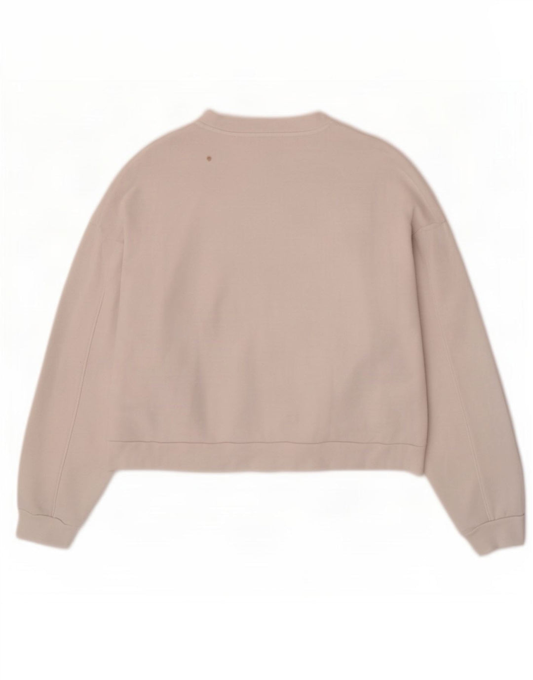 Moletom feminino Levi's Crop Graphic Oversized Jumper UK 14 Médio Branco