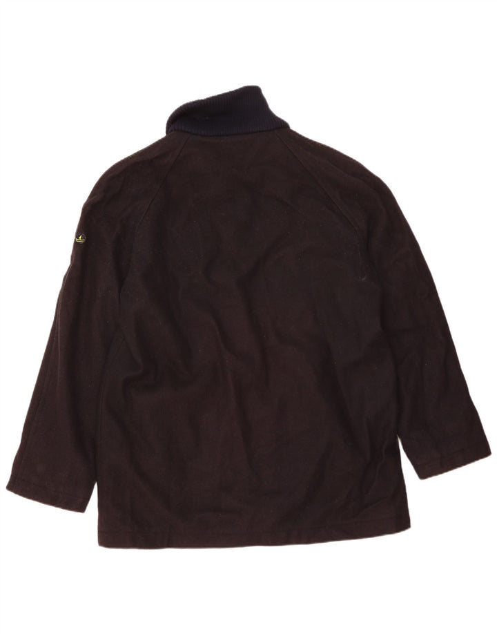 Jaqueta bomber masculina Navigare UK 42 XL lã azul marinho