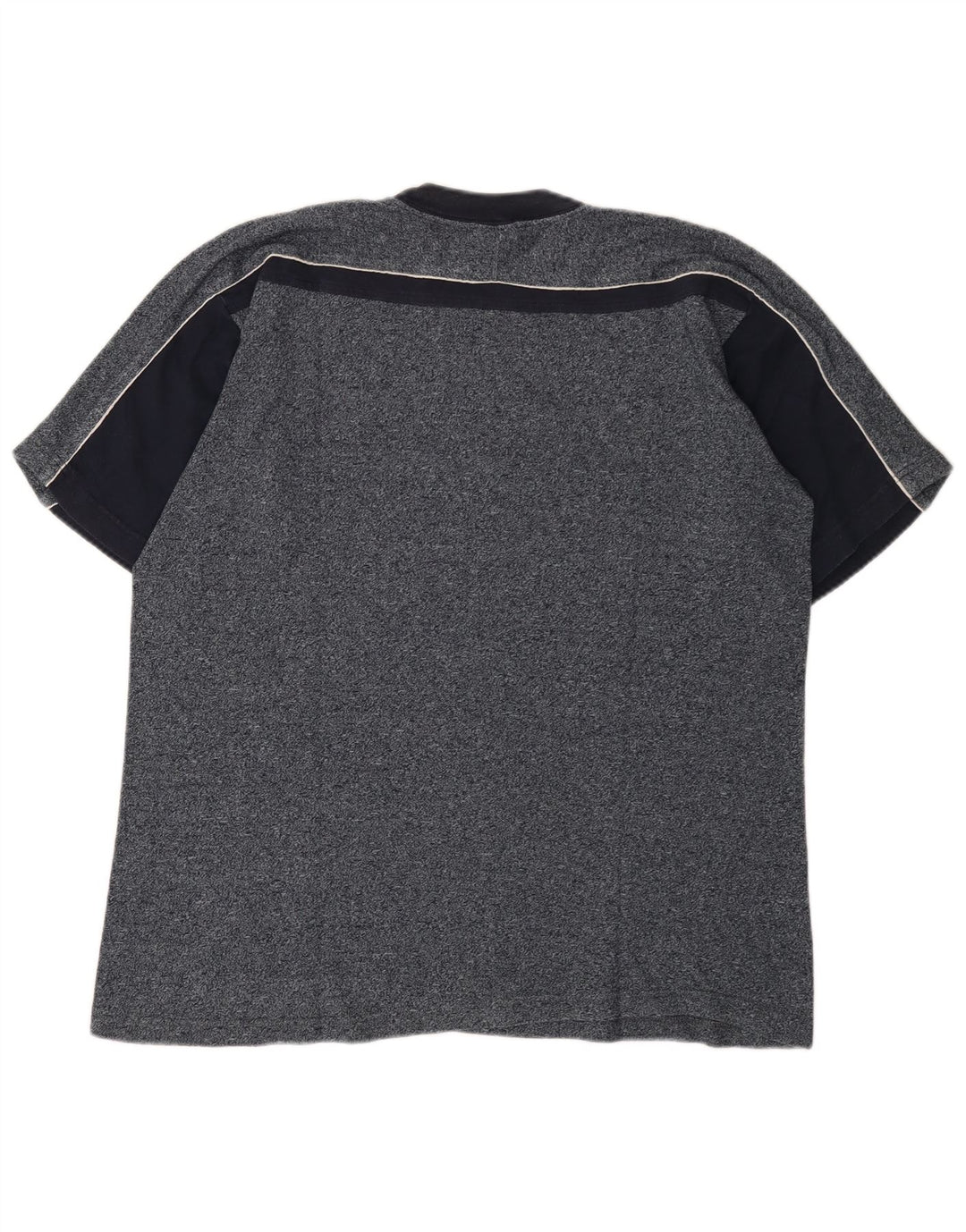 Camiseta masculina Champion XL azul marinho manchada