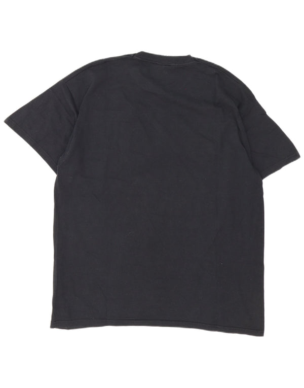 Adidas Mens Graphic T-Shirt Top XL Algodão Preto