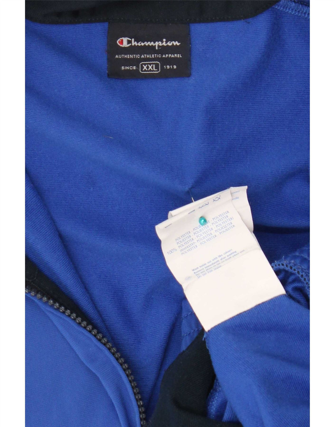 Jaqueta masculina Champion 2XL azul poliéster