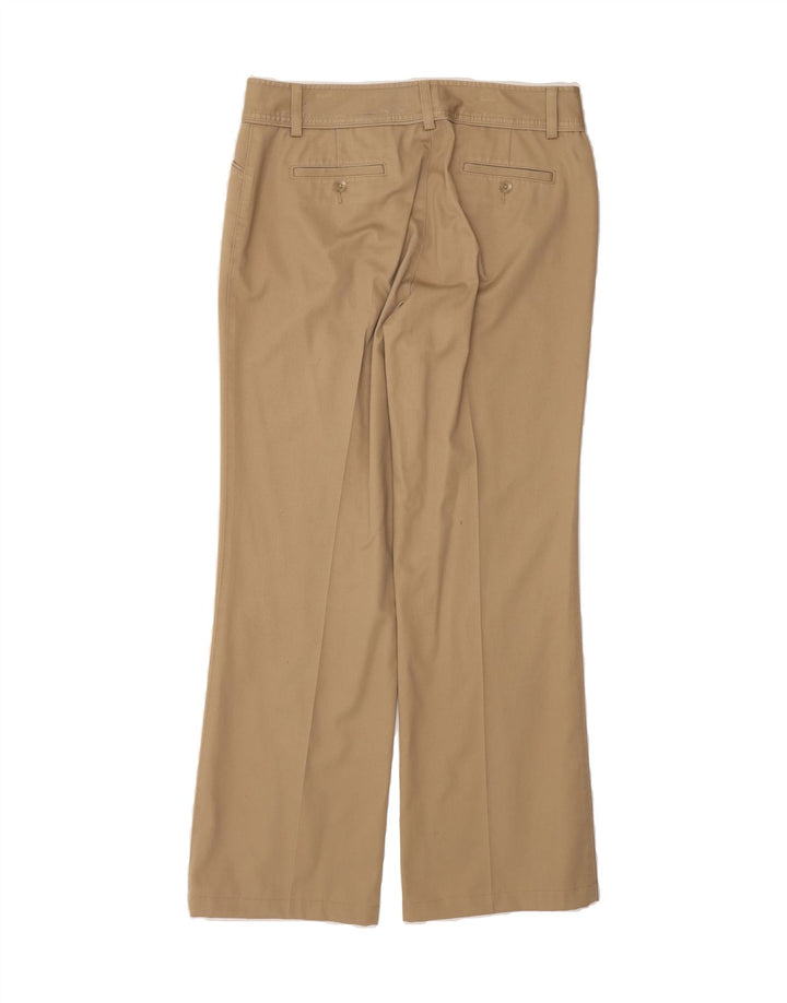 EDDIE BAUER Womens Bootcut Chino Trousers US 10 Large W34 L31 Beige Cotton Vintage Eddie Bauer and Second-Hand Eddie Bauer from Messina Hembry 