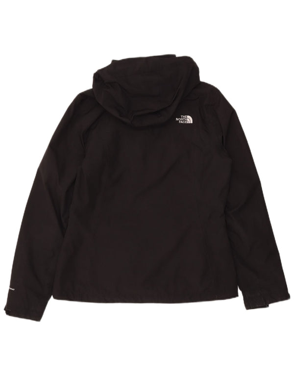 Jaqueta de chuva com capuz feminina The North Face UK 14 poliéster preto médio