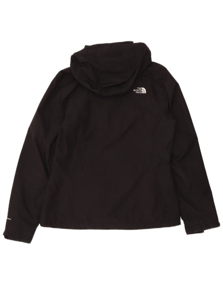 Jaqueta de chuva com capuz feminina The North Face UK 14 poliéster preto médio
