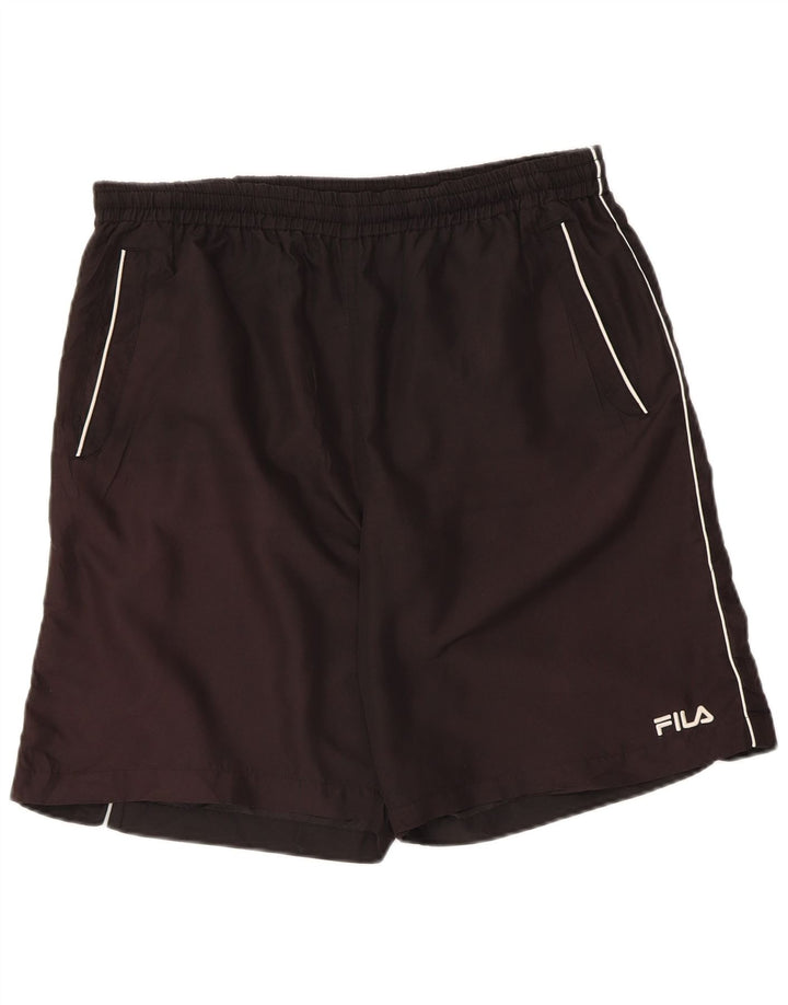Fila Mens Sport Shorts XL Preto Poliéster