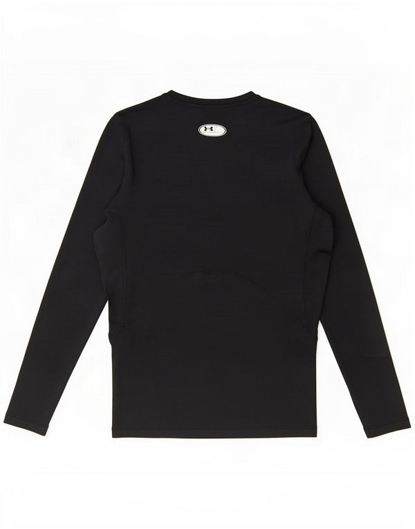 Under Armour Mens Compression Top Long Sleeve Medium Black