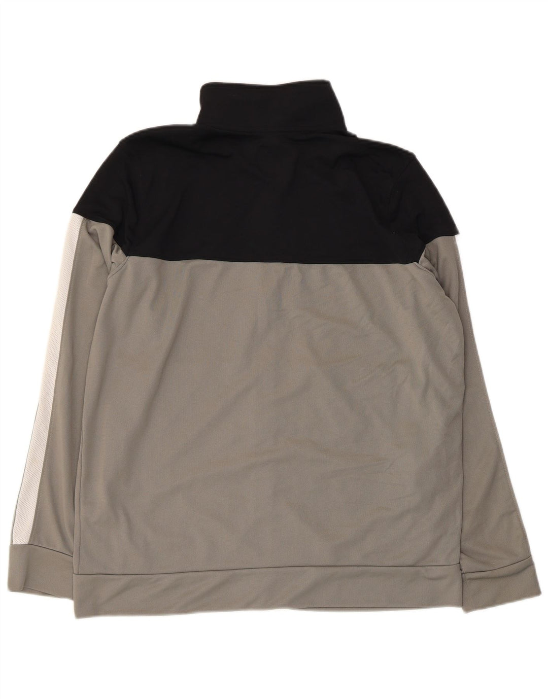 UNDER ARMOUR Jaqueta masculina de agasalho grande bloco colorido cinza