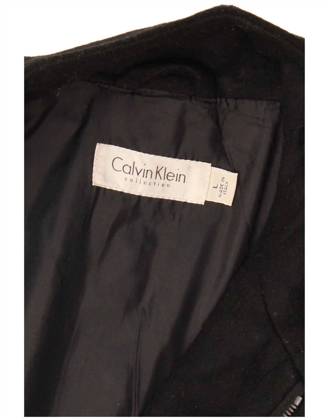Sobretudo masculino CALVIN KLEIN UK 40 grande preto