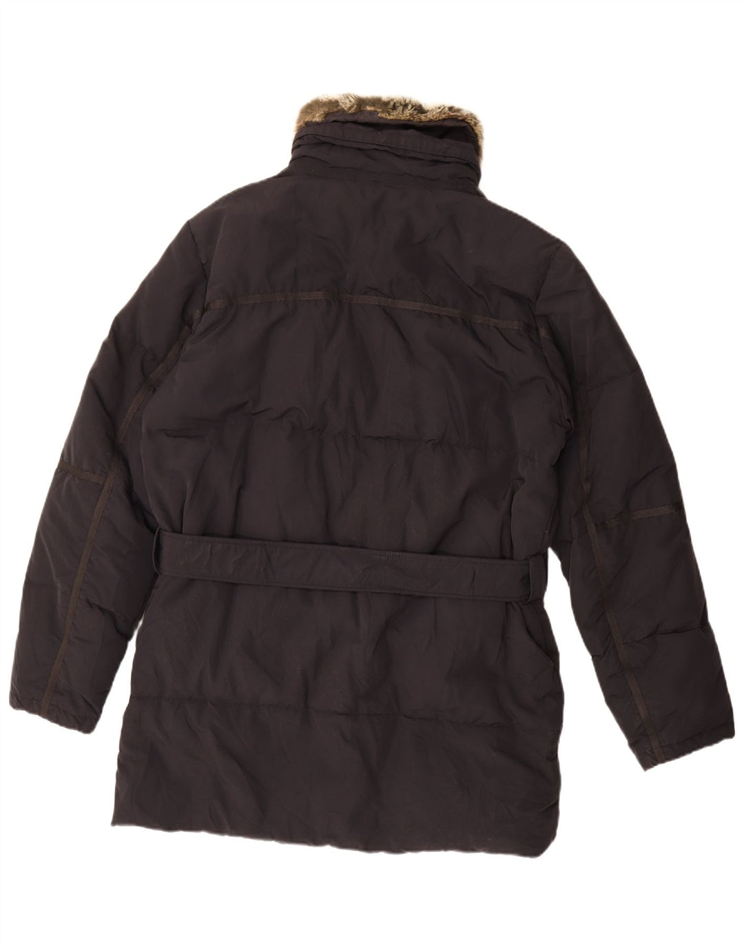 Casaco acolchoado masculino Canadiens UK 38 algodão preto médio