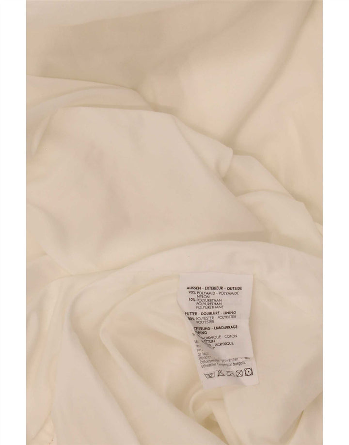 Jaqueta Anorak com capuz feminino Ice UK 16 grande poliamida branca