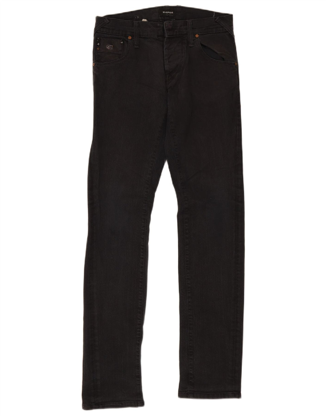 Energie Jeans Slim Feminino W32 L36 Algodão Preto