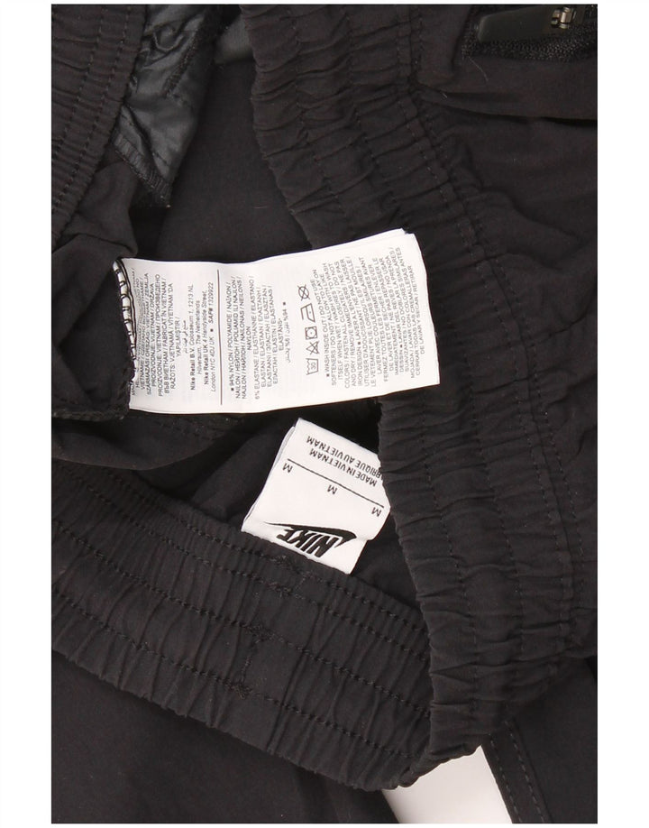 NIKE Mens Cargo Calças de treino Joggers Médio Preto Nylon