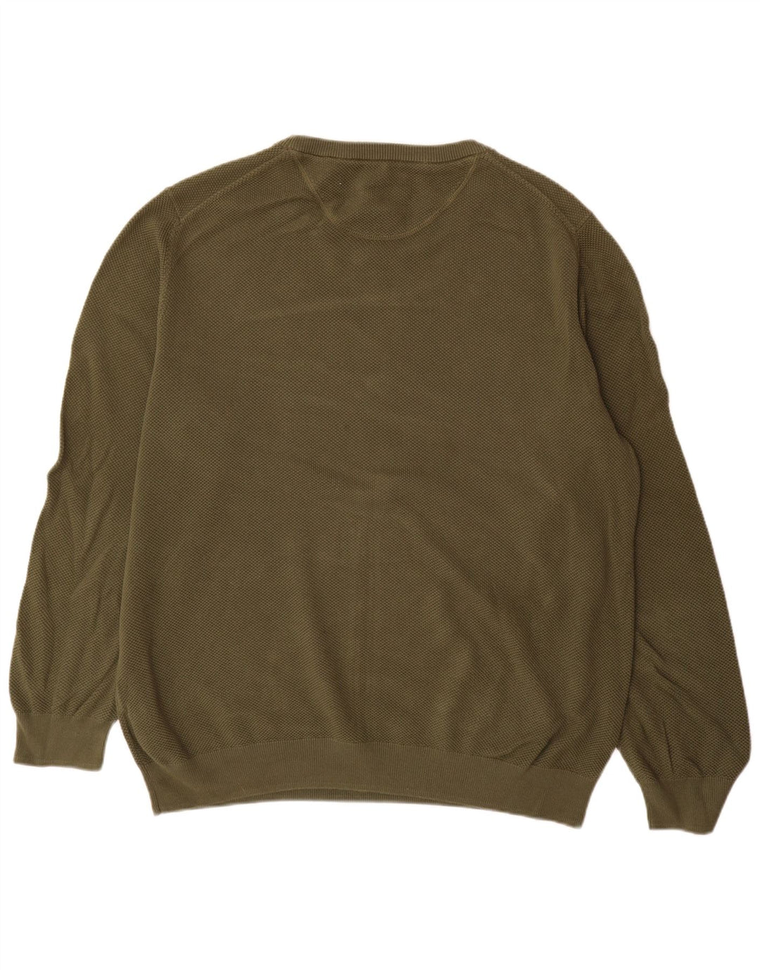 Suéter masculino Gant com gola redonda 2XL algodão cáqui