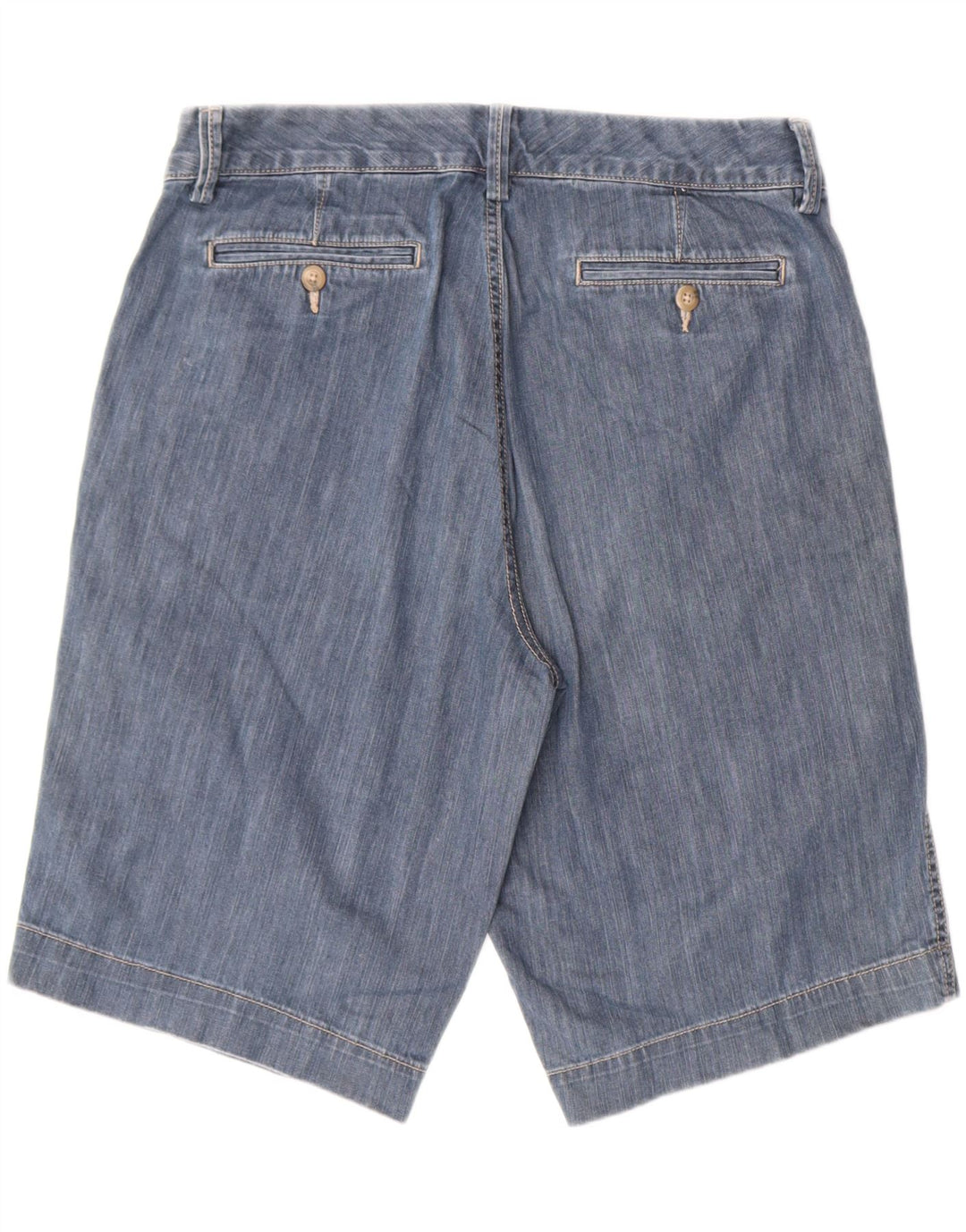 EDDIE BAUER Shorts jeans feminino US 10 grande W32 algodão azul