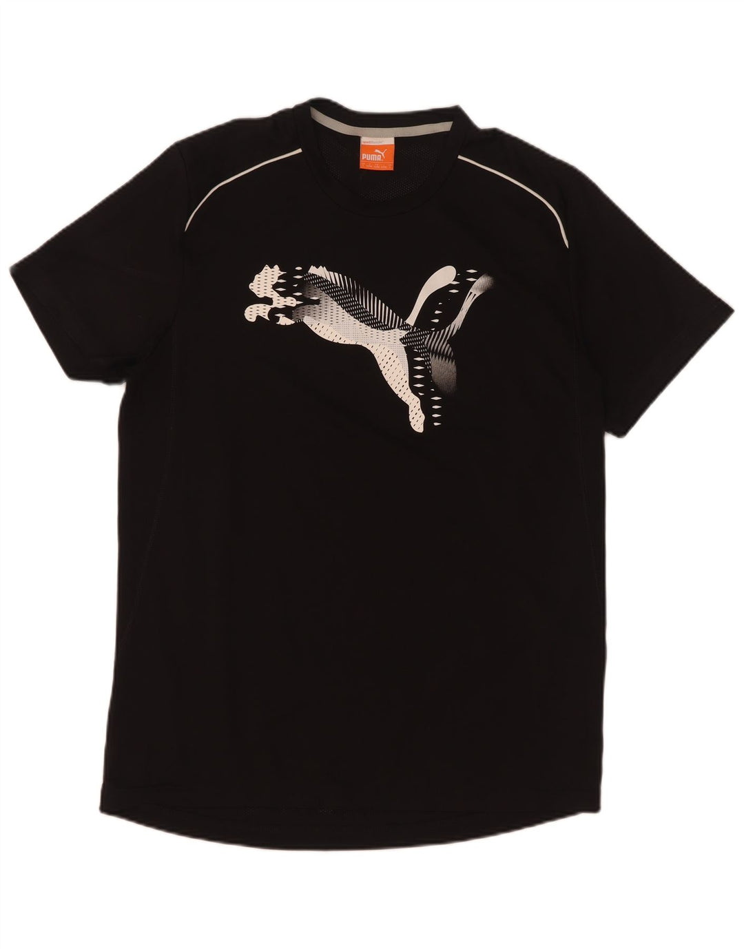 Puma Camiseta Masculina Graphic Top Grande Poliéster Preto