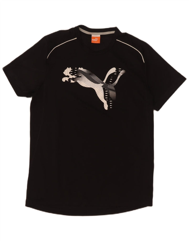 Puma Camiseta Masculina Graphic Top Grande Poliéster Preto