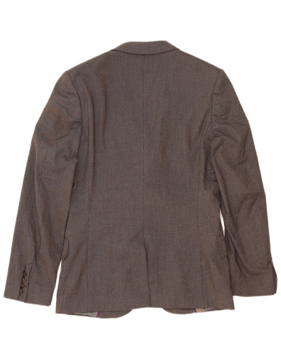 Jaqueta masculina aberta Ted Baker tamanho 2 cinza pequeno
