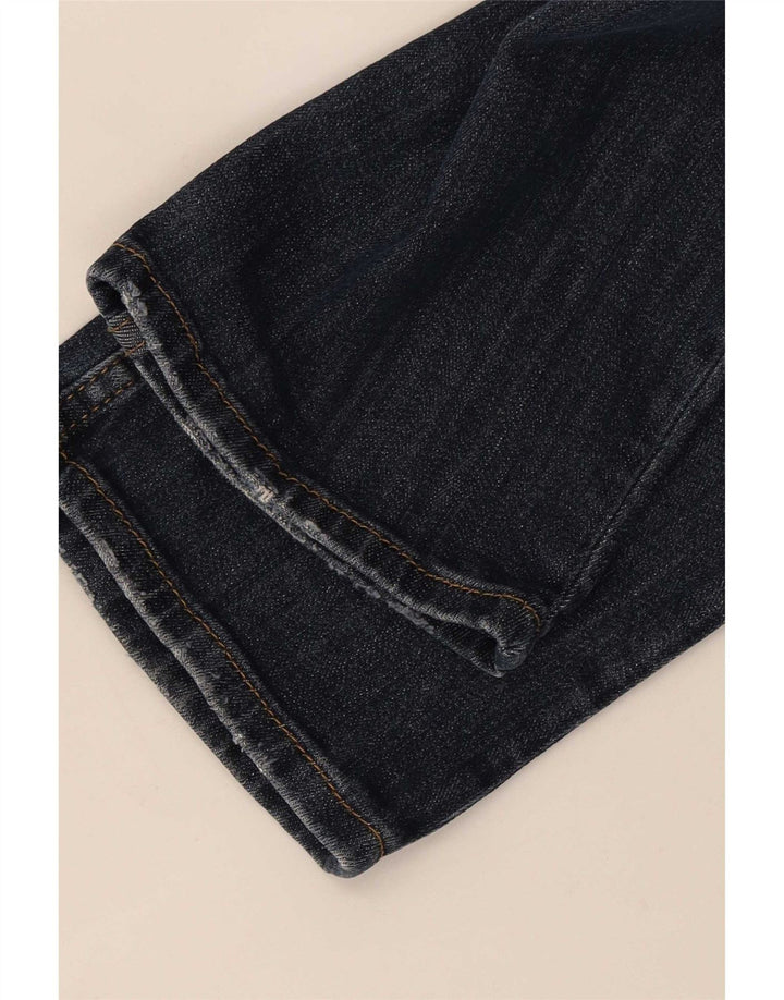 Liu Jo Jeans feminino slim desgastado W31 L28 algodão azul