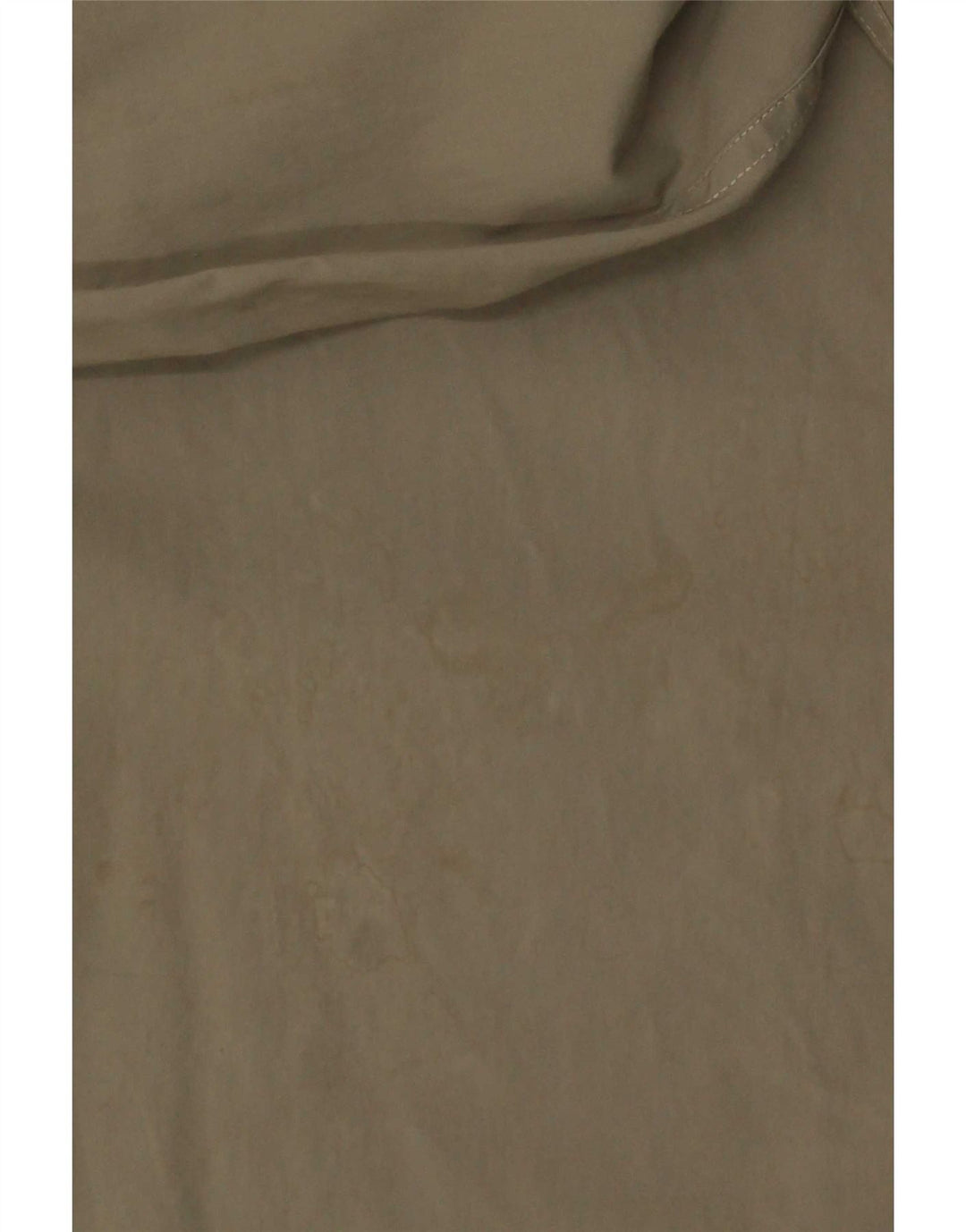Camisa Calvin Klein Masculina Modern Fit Pequena Algodão Cáqui