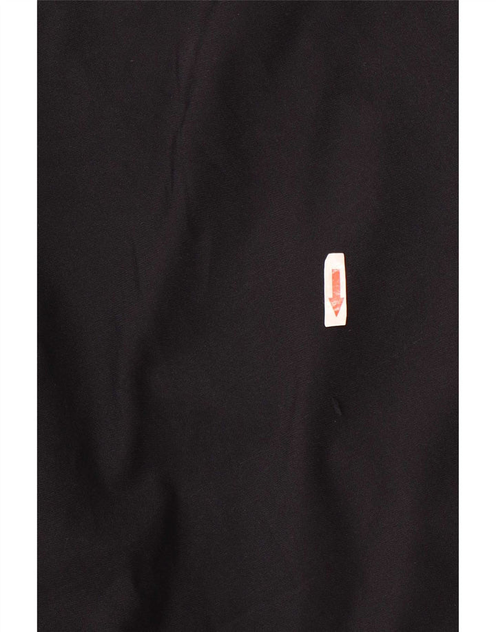Calça masculina de ajuste regular Marks & Spencer W40 L29 poliéster azul marinho