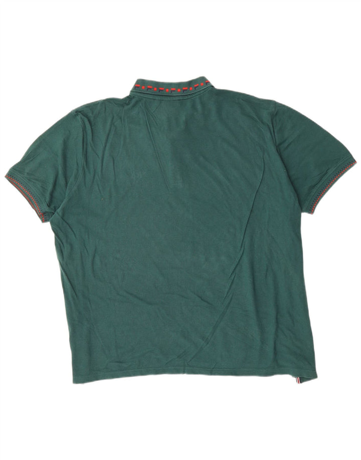 Camisa polo masculina Fila 2XL algodão verde