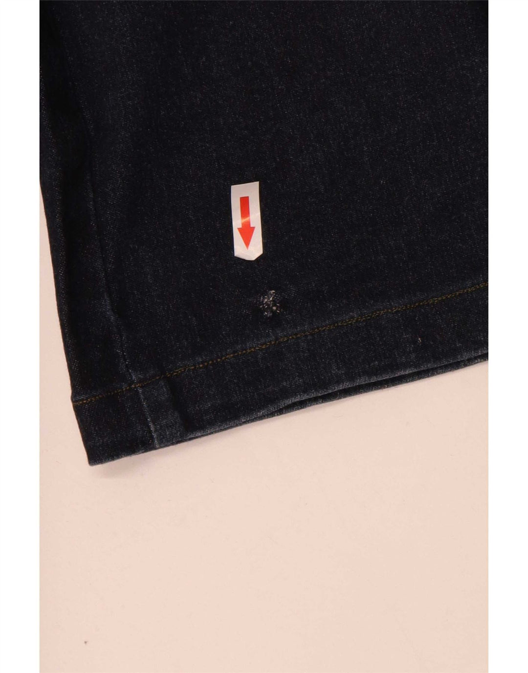Calça jeans reta masculina Armani W32 L30 algodão azul