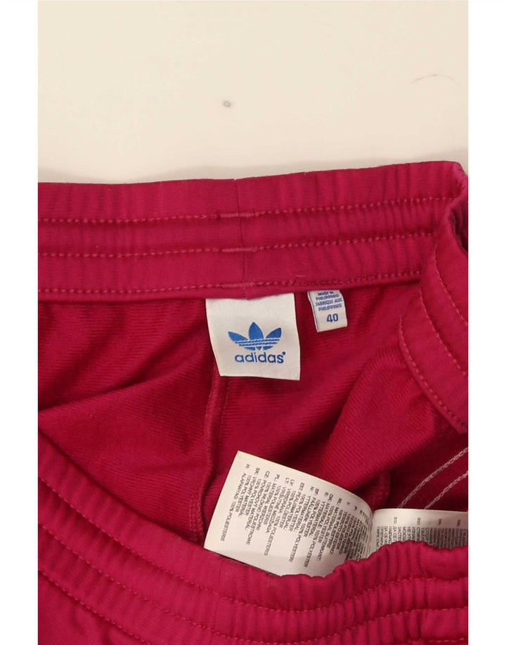 Calça de treino feminina Adidas Joggers EU 40 médio rosa poliéster