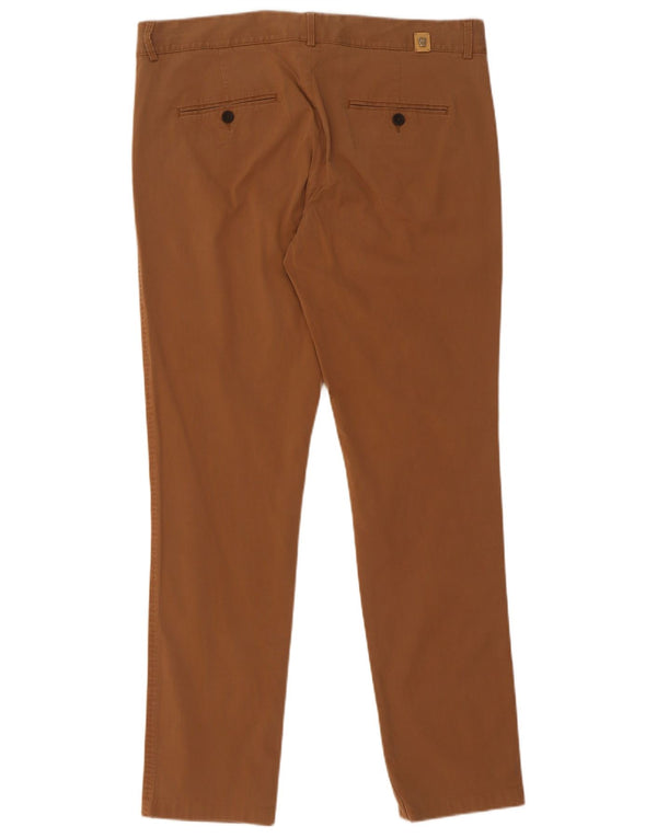 Calça Chino Slim Feminina Massimo Dutti EU 40 Médio W30 L30 Bege