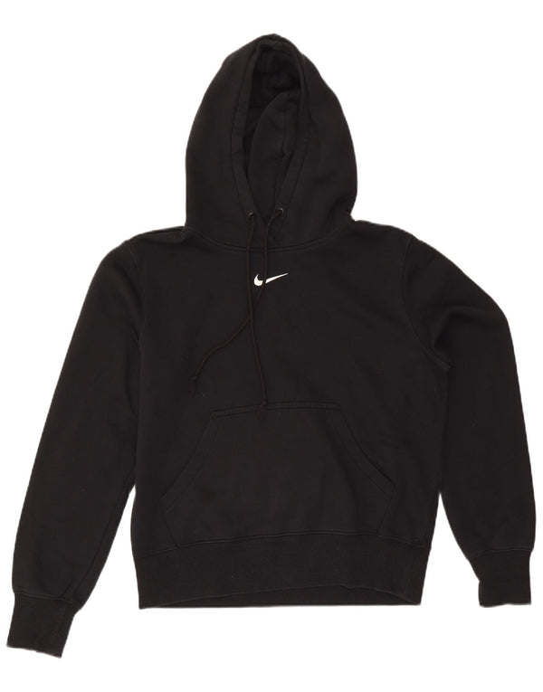 Nike Mens Hoodie Jumper Médio Algodão Preto