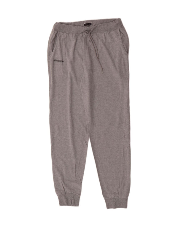 Calça de treino Superga Boys Apparel Joggers 13-14 anos 2XL algodão cinza
