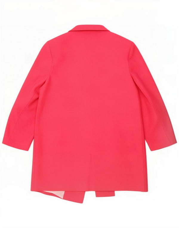 Zara Sobretudo feminino manga 3/4 Reino Unido 12 rosa médio