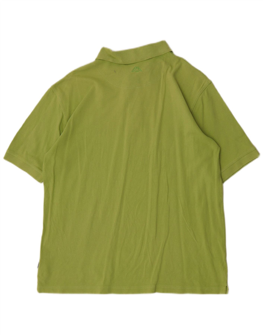 Camisa polo masculina Kappa grande algodão verde