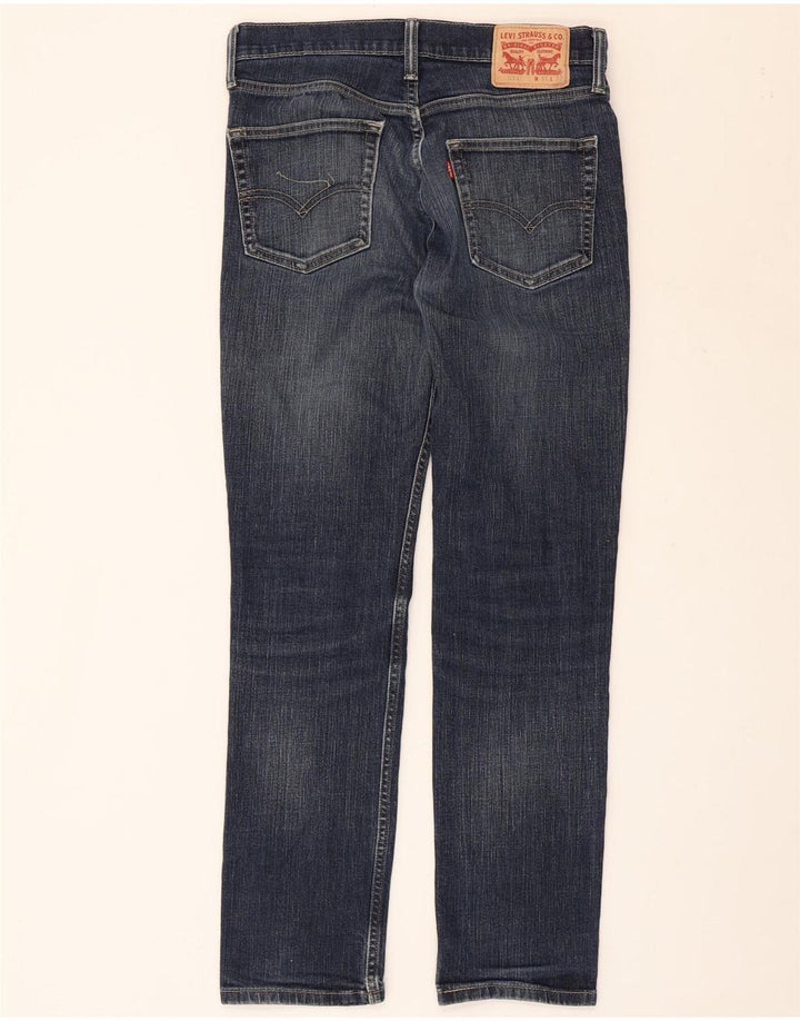 LEVI'S Masculino 511 Tapered Jeans W31 L32 Azul Algodão
