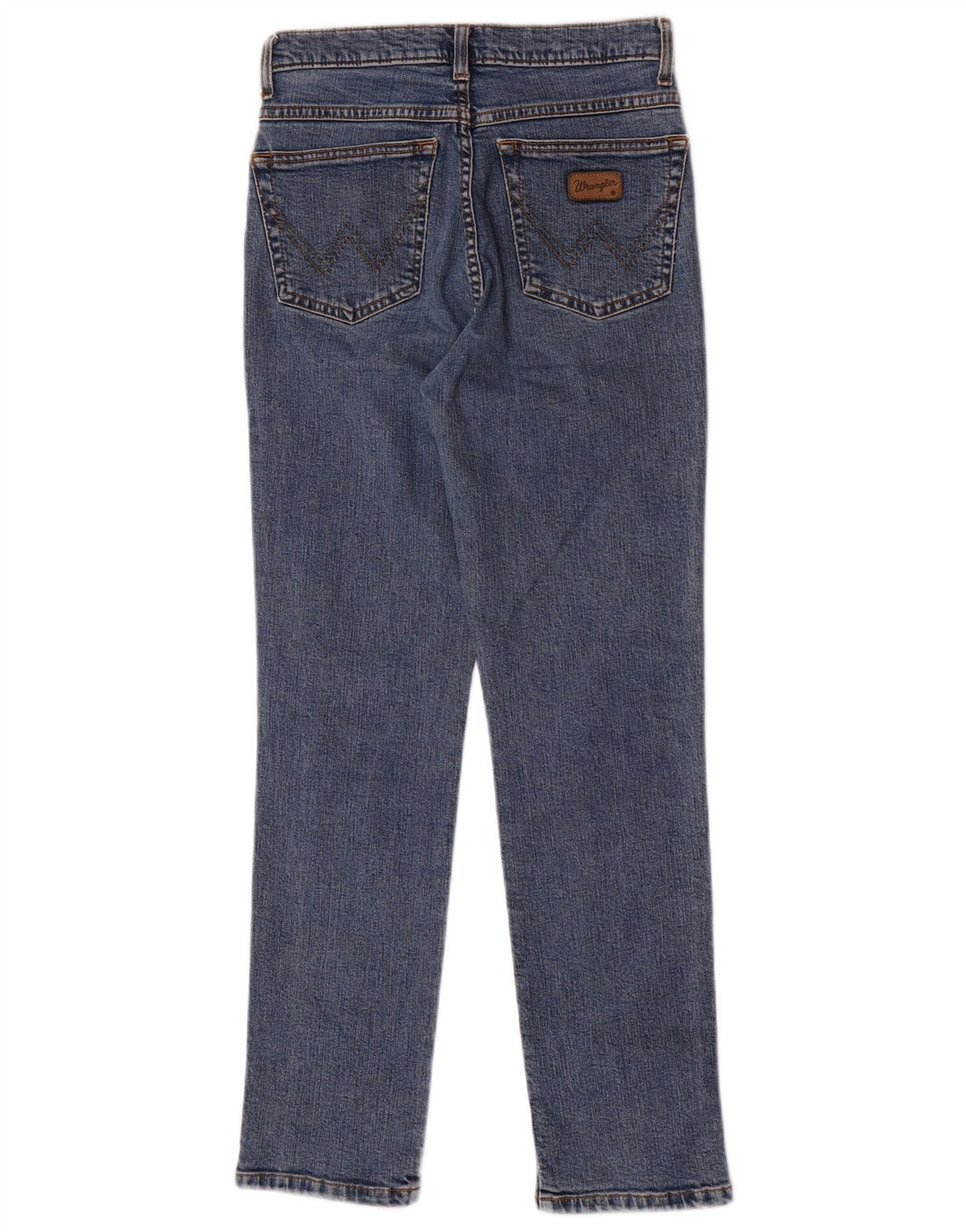 Wrangler Feminino Susan Slim Jeans W31 L30 Azul Algodão