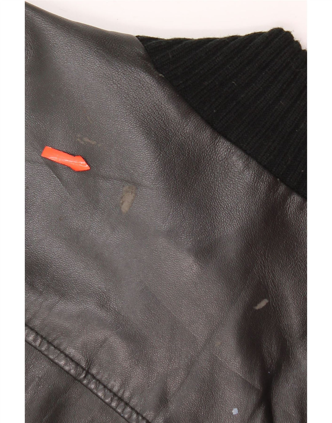 Jaqueta masculina de couro bomber Conbipel IT 48 couro preto médio