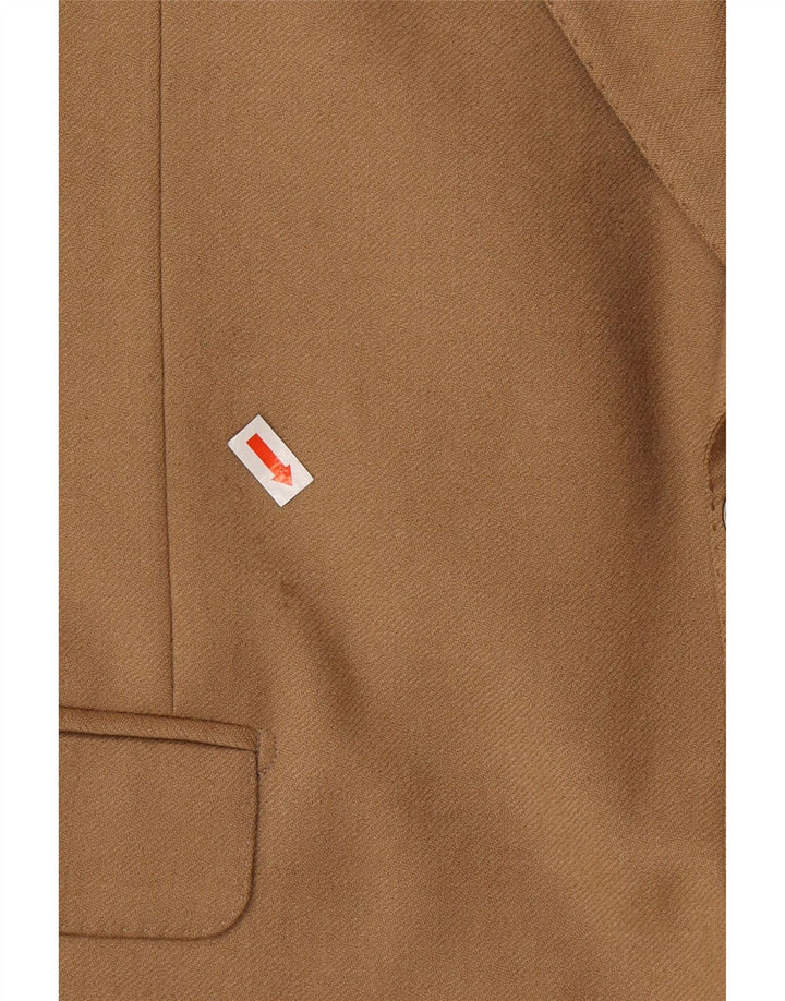Jaqueta blazer masculina PIERRE CARDIN com 2 botões Reino Unido 40 grande bege