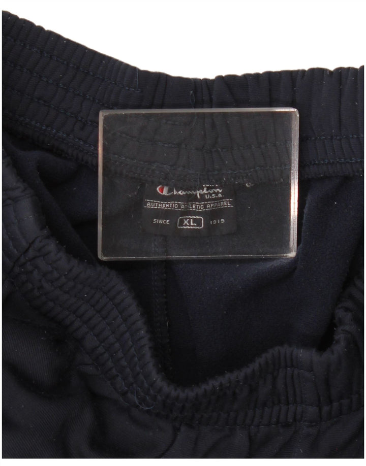 Calça de treino masculina Champion XL azul marinho