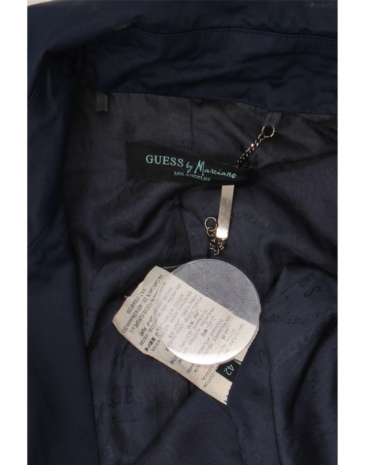 Guess By Marciano Casaco feminino IT 42 algodão azul marinho médio