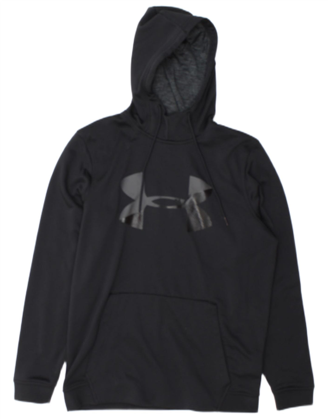 Under Armour masculino Cold Gear Graphic moletom com capuz médio preto poliéster