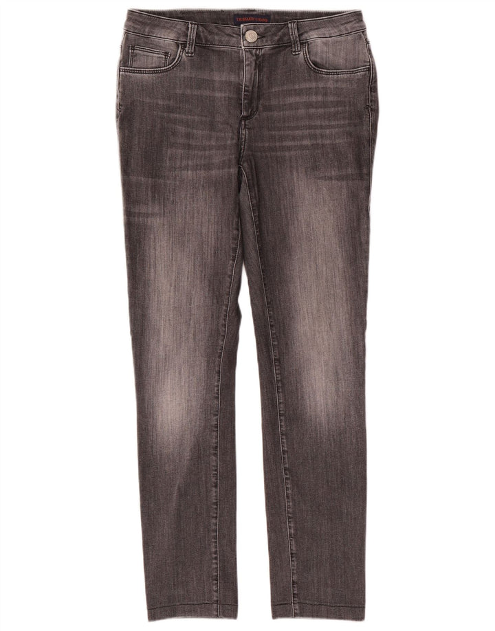 Trussardi Jeans Slim Feminino W28 L28 Cinza
