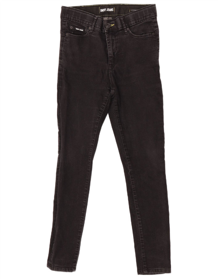 Calça jeans skinny feminina Dkny W28 L28 preta