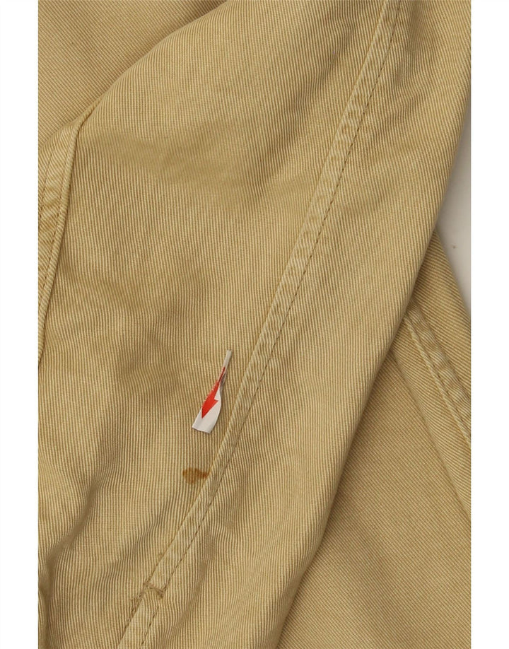 Jaqueta utilitária masculina Zara UK 36 pequena bege Lyocell