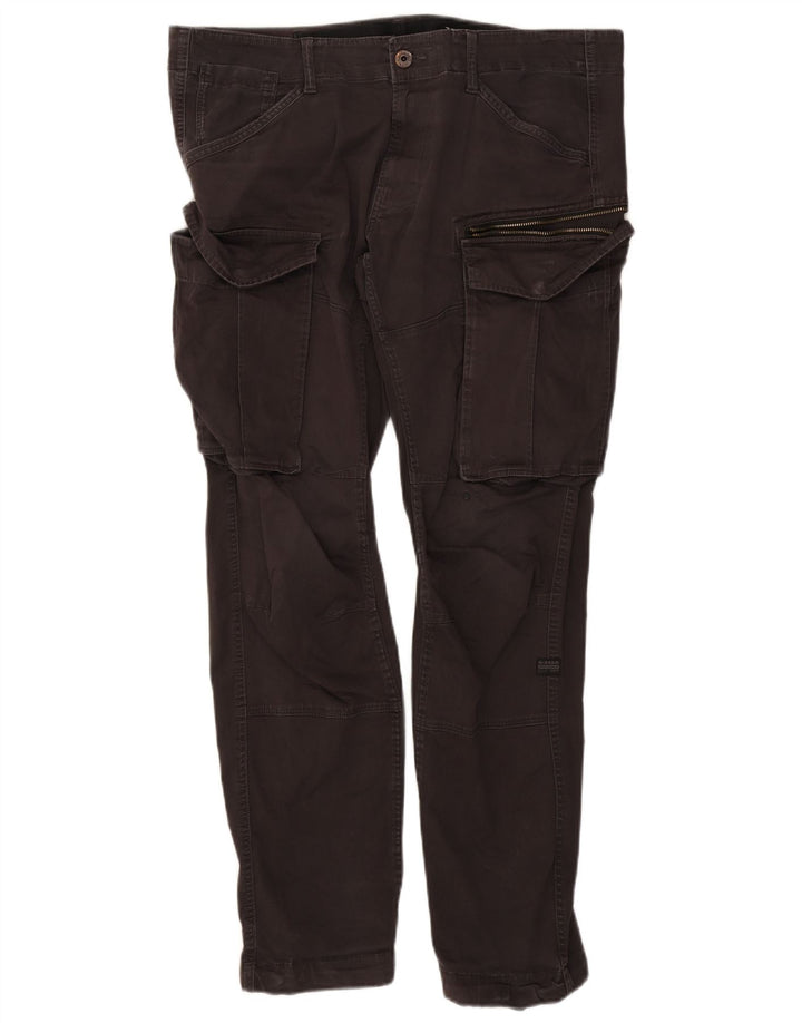 Calça cargo reta masculina G-Star W38 L32 marrom
