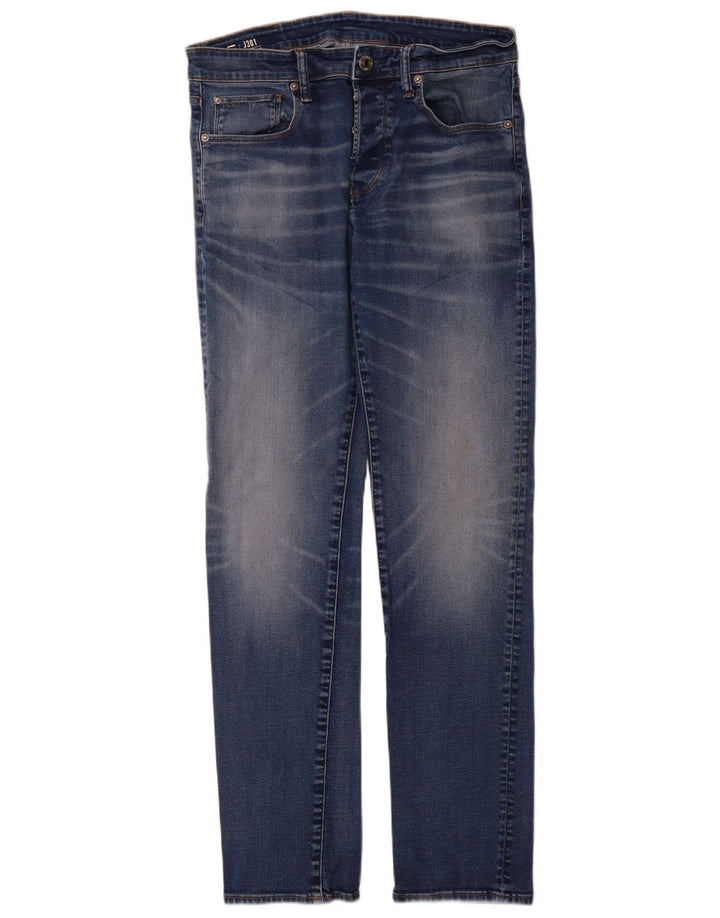 G-Star Masculino 3301 Jeans Slim W33 L34 Azul