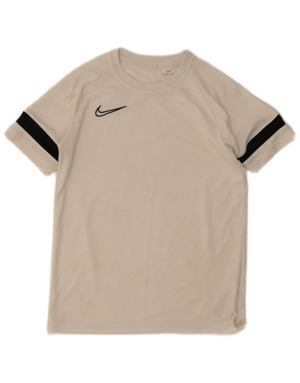 Camiseta Nike Boys Top 12-13 Anos Grande Poliéster Branco