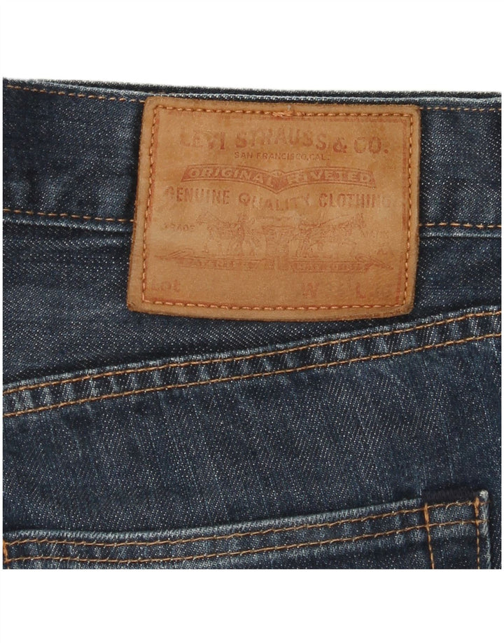 Levi's Masculino 501 Straight Jeans W36 L30 Azul Algodão
